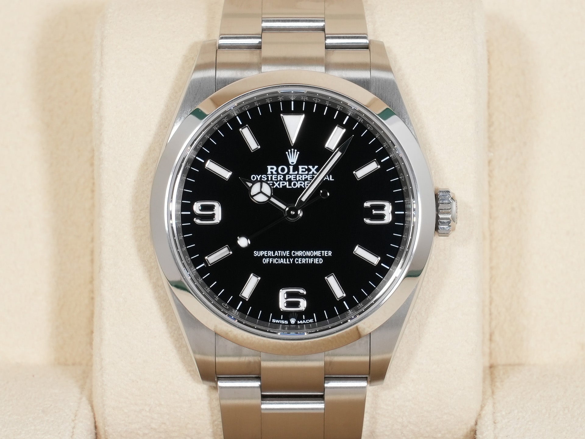 ロレックス エクスプローラー36 Ref.124270 SS ブラック文字盤 美品 7hpxwko6