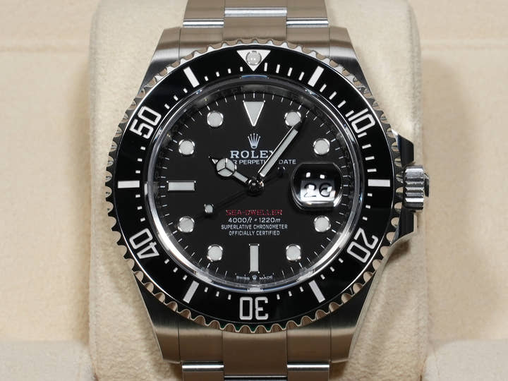 ロレックス シードゥエラー Ref.126600 ステンレススチール ブラック文字盤