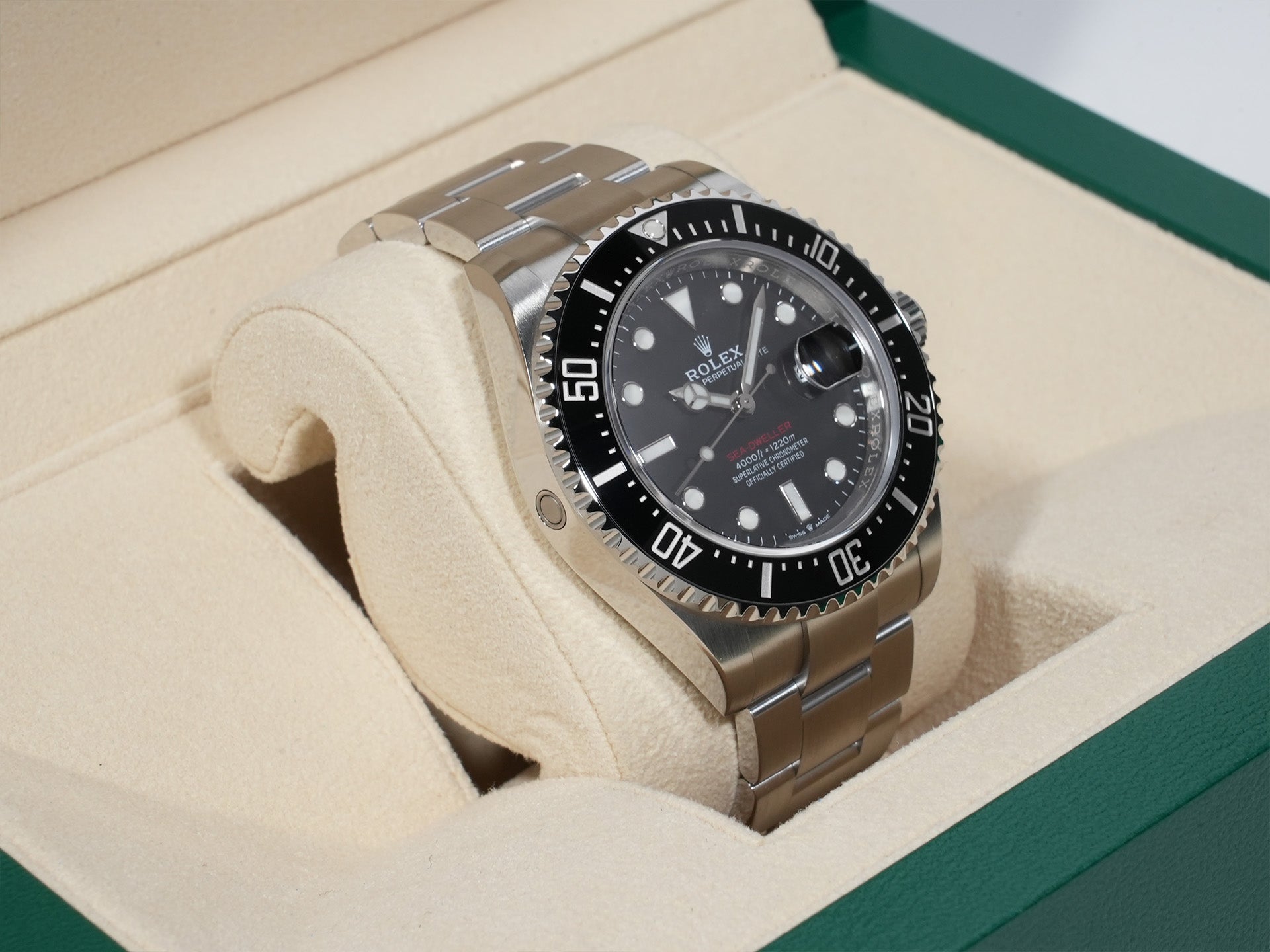 ロレックス シードゥエラー Ref.126600 SS ブラック文字盤 美品 va7nbira
