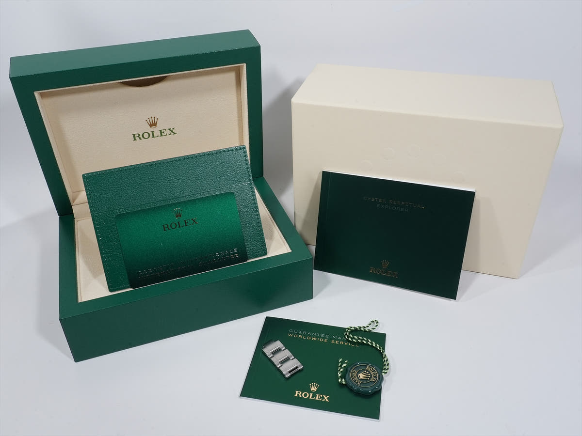 ロレックス エクスプローラー36 Ref.124270 SS ブラック文字盤 美中古 g85jehmc