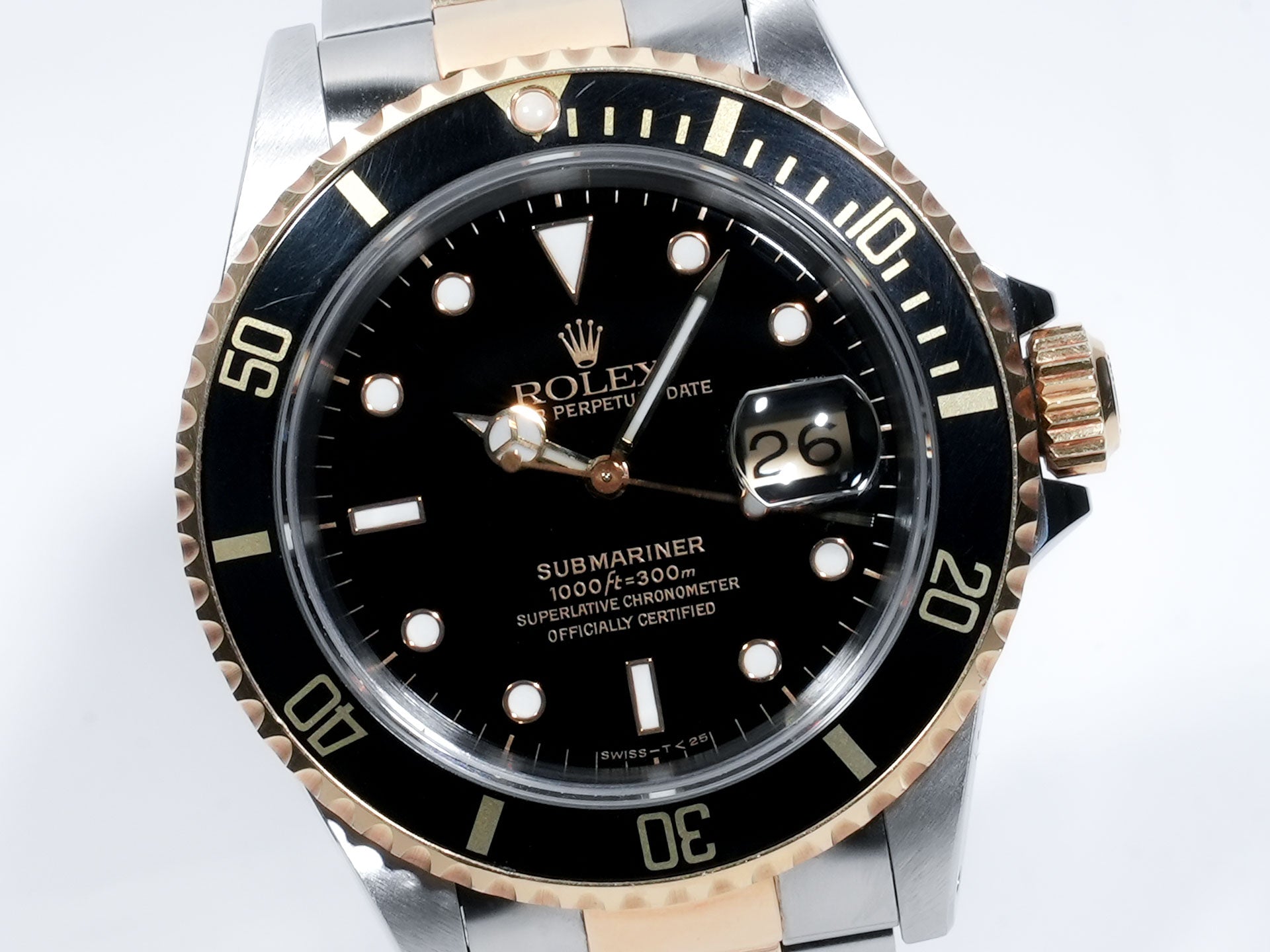 ロレックス サブマリーナー デイト Ref.16613LN SS/YG ブラック文字盤 中古 kk282od7