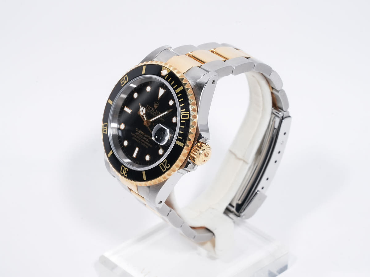 ロレックス サブマリーナー デイト Ref.16613LN SS/YG ブラック文字盤 中古 kk282od7