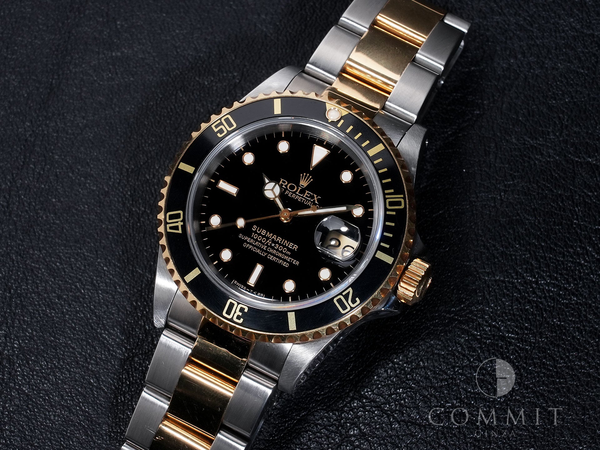 ロレックス サブマリーナー デイト Ref.16613LN SS/YG ブラック文字盤 中古 kk282od7