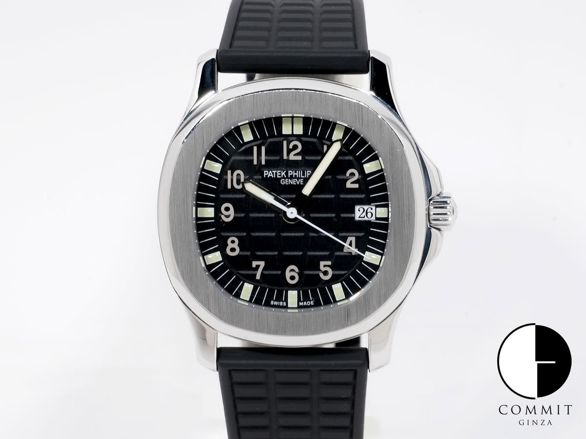 Patek Philippe Aquanaut Ref.5064A-001 SS Black Dial Used njmsphjd
