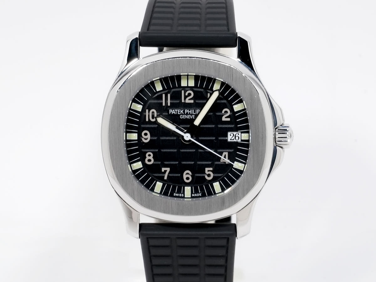 Patek Philippe Aquanaut Ref.5064A-001 SS Black Dial Used njmsphjd