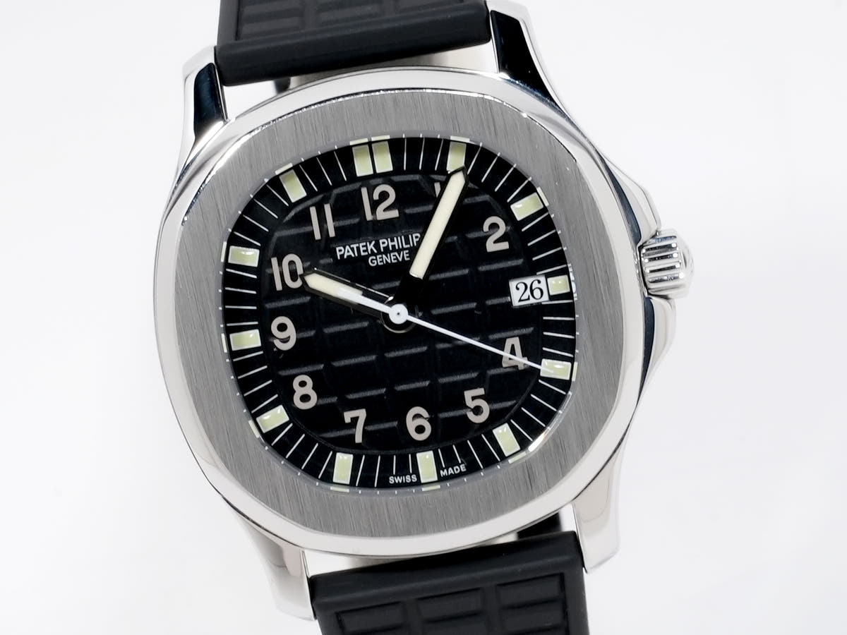 Patek Philippe Aquanaut Ref.5064A-001 SS Black Dial Used njmsphjd