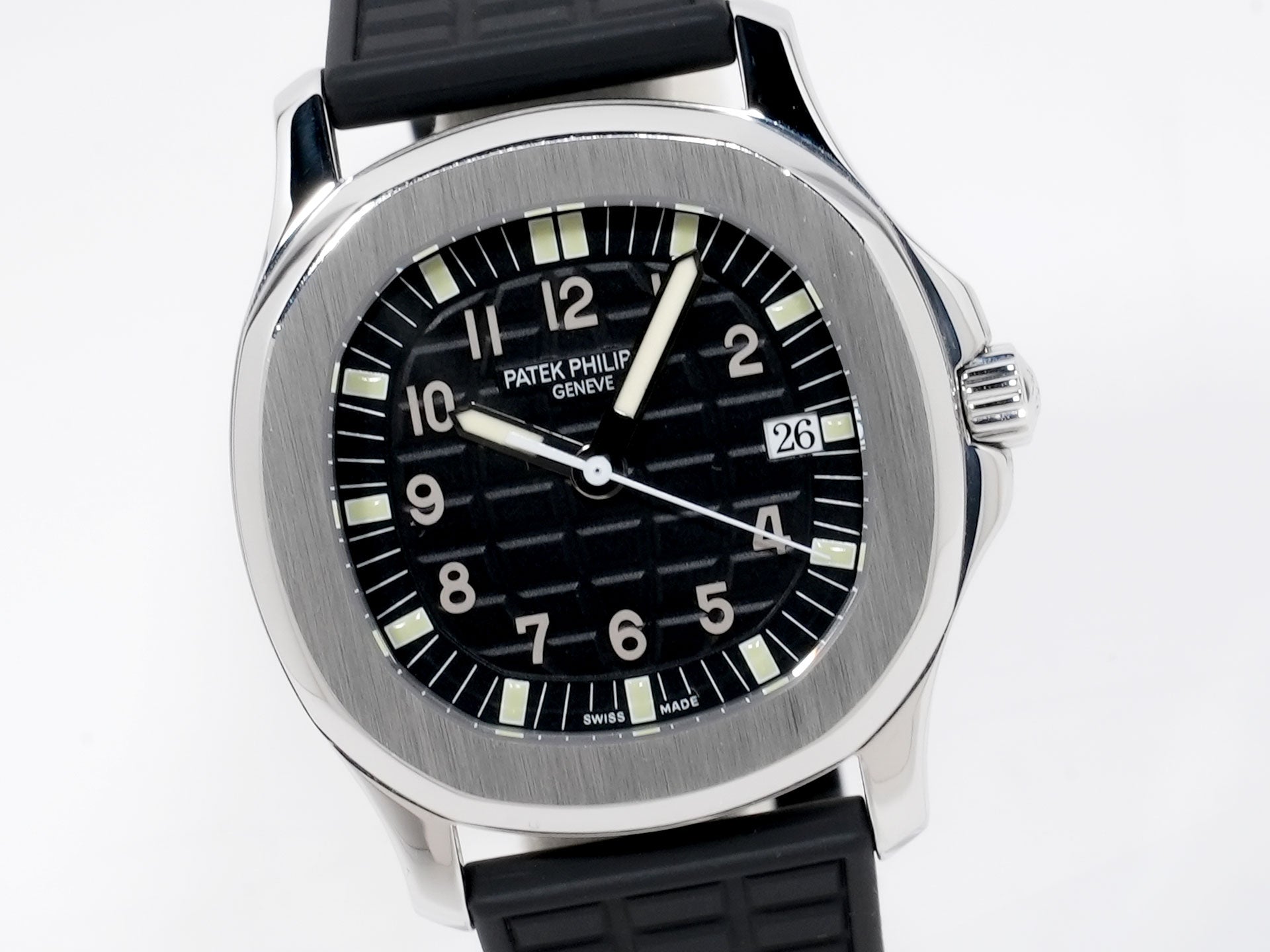 Patek Philippe Aquanaut Ref.5064A-001 SS Black Dial Used njmsphjd