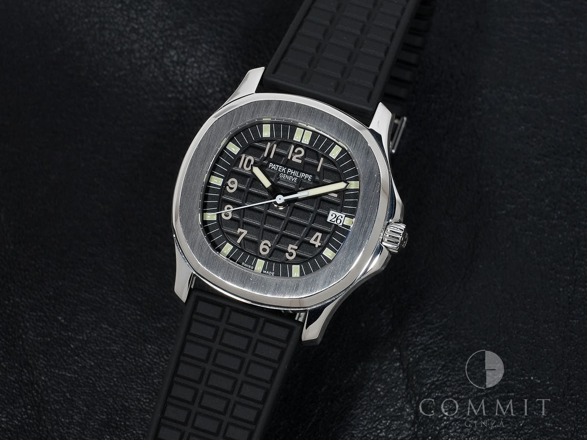 Patek Philippe Aquanaut Ref.5064A-001 SS Black Dial Used njmsphjd
