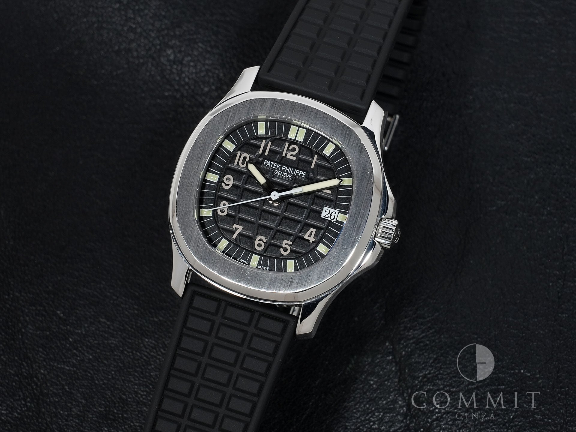 Patek Philippe Aquanaut Ref.5064A-001 SS Black Dial Used njmsphjd