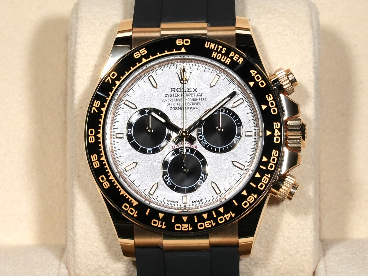 ロレックス デイトナ Ref.126518LN 18KYG メテオライト文字盤 未使用 oxaax2gh