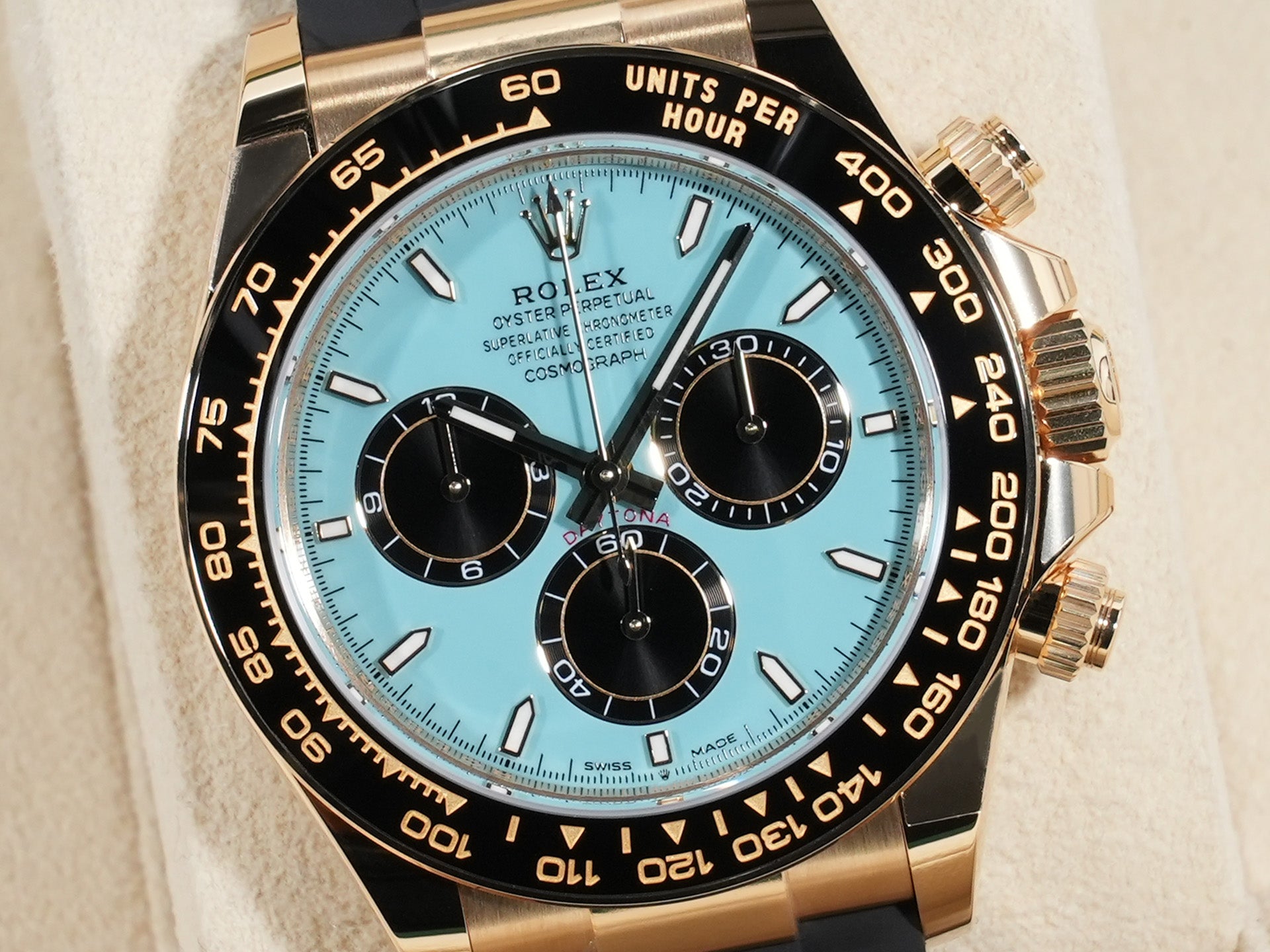 ロレックス デイトナ Ref.126518LN 18KYG ターコイズブルー文字盤 未使用 e99hdpi7