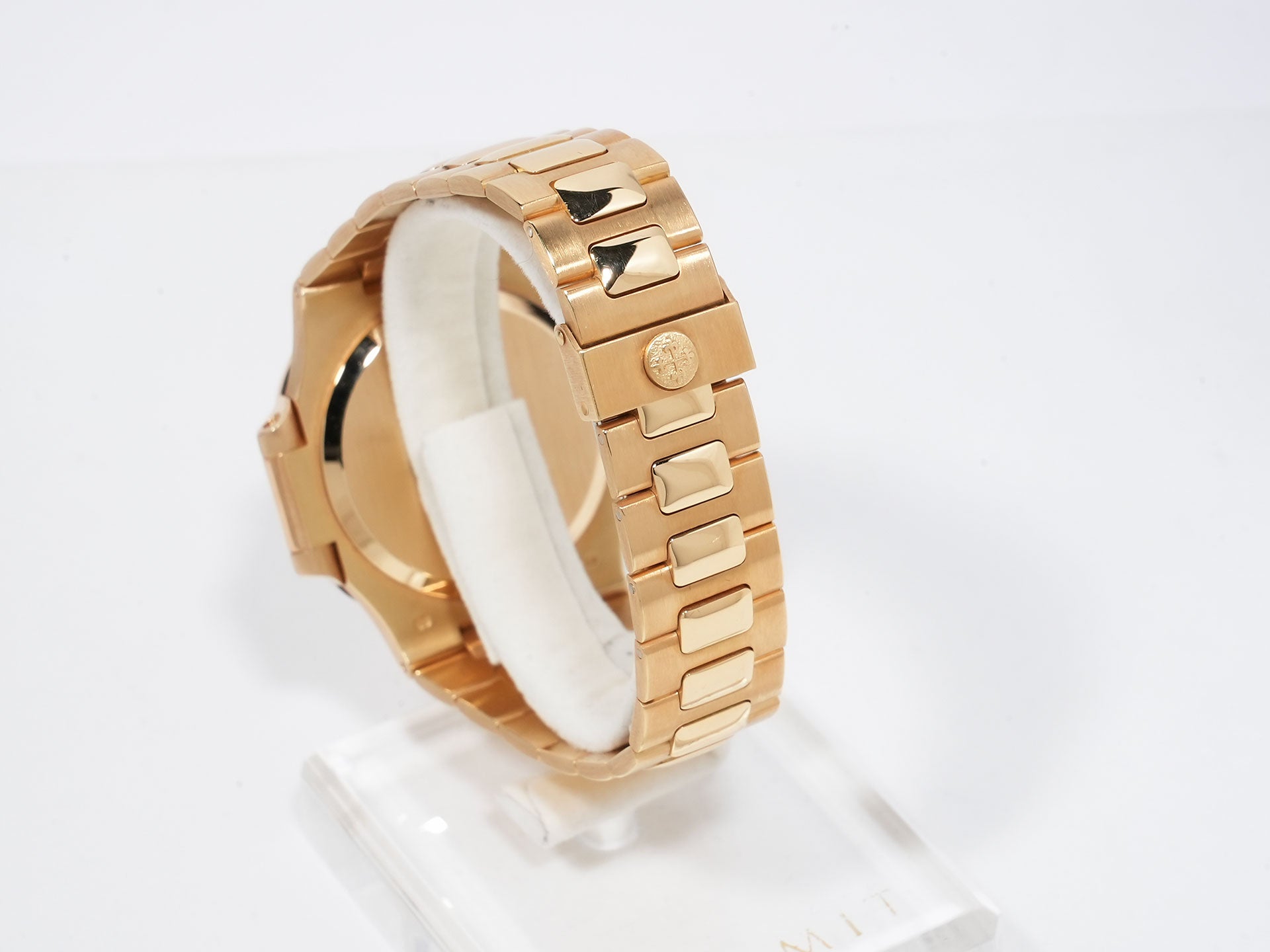 パテックフィリップ ノーチラス Ref.3800/1J-016 18KYG シャンパン11Pダイヤ文字盤 美中古 rfsa6jxr