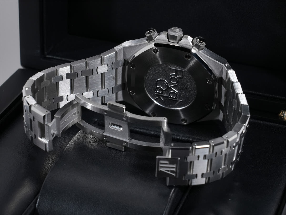 オーデマピゲ ロイヤルオーク クロノグラフ Ref.26331ST.OO.1220ST.01 SS ブルー文字盤 美品 s4dm4864