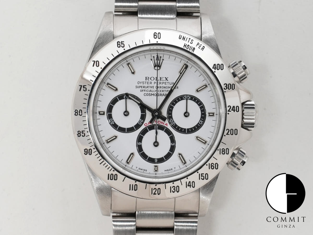 ロレックス デイトナ エルプリメロ Ref.16520 SS ホワイト文字盤 中古 gz8uydpk