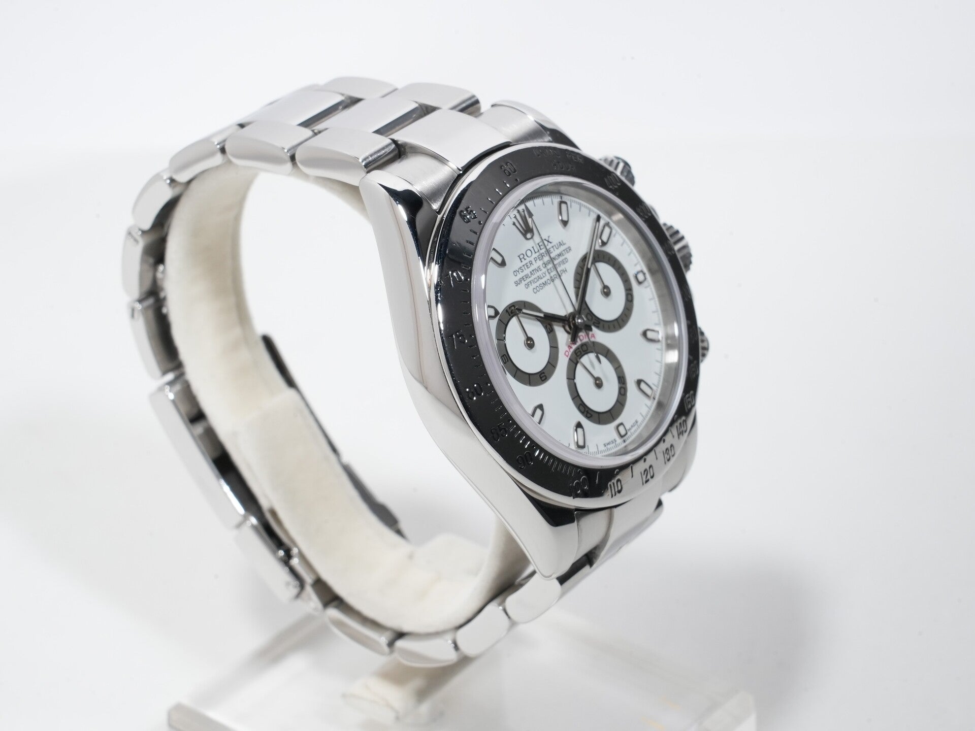 ロレックス デイトナ Ref.116520 SS ホワイト文字盤 中古 9q2w63jx