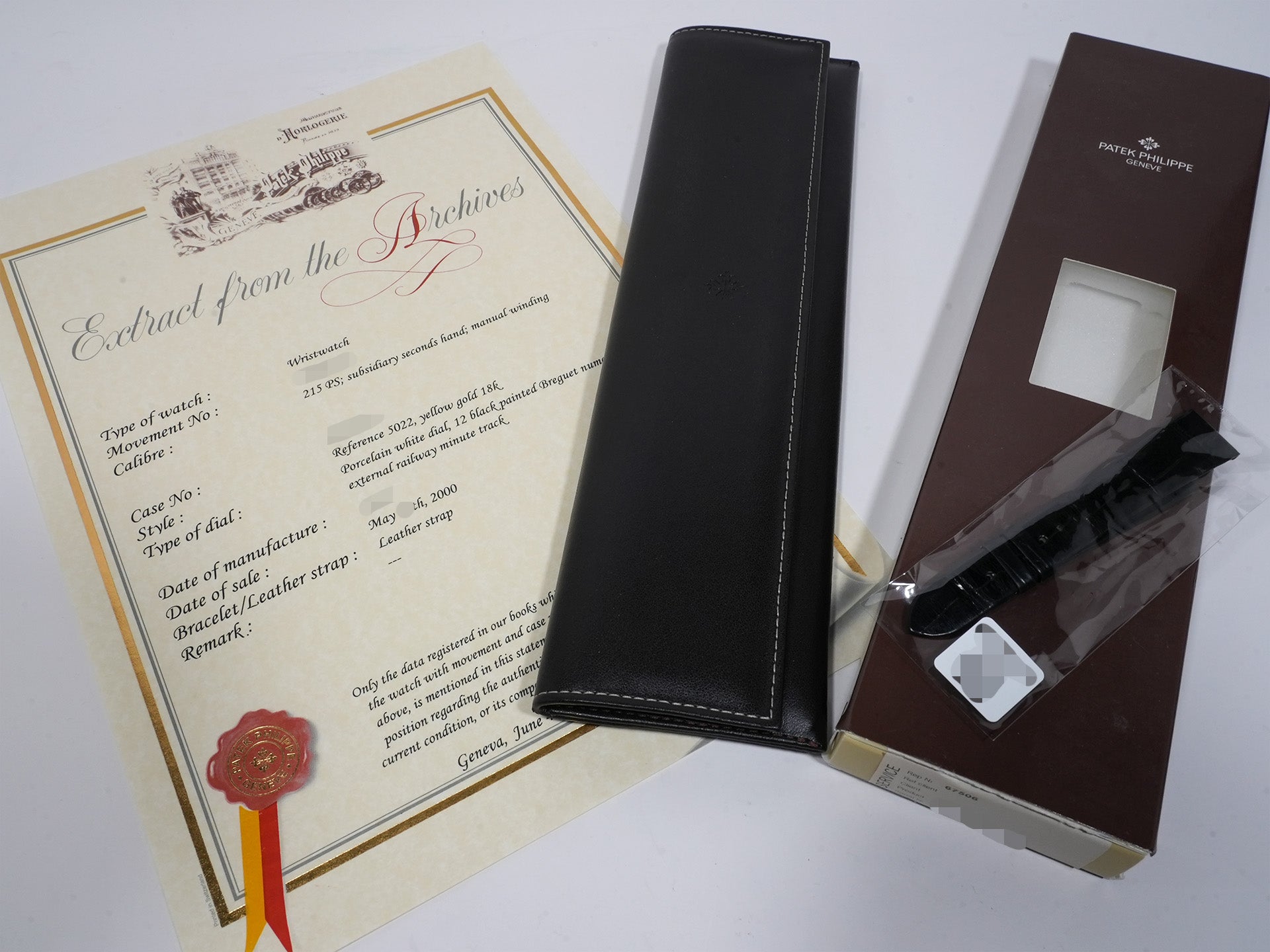 パテックフィリップ カラトラバ Ref.5022J-013 18KYG ホワイト文字盤 中古 ja4tsj5q