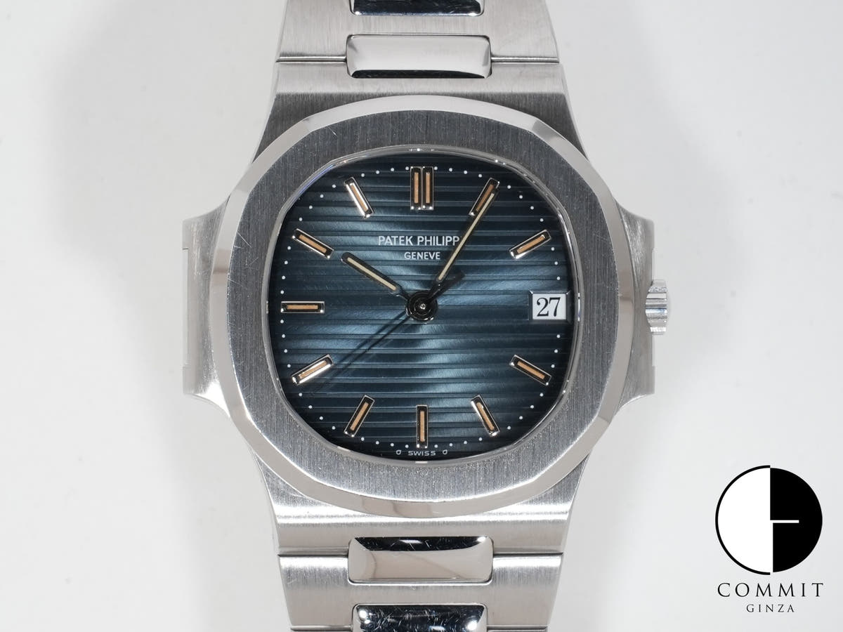 パテックフィリップ ノーチラス Ref.3800/001 SS ブルー文字盤 中古 q8123q56