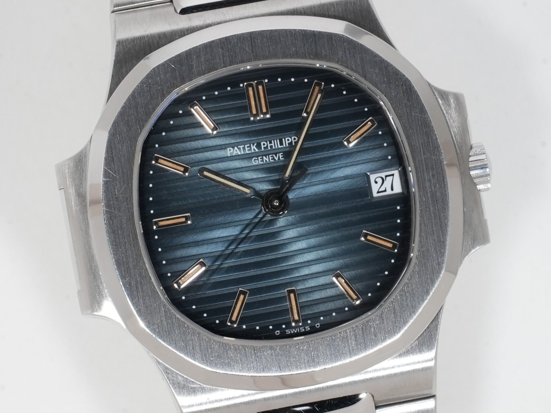 パテックフィリップ ノーチラス Ref.3800/001 SS ブルー文字盤 中古 q8123q56