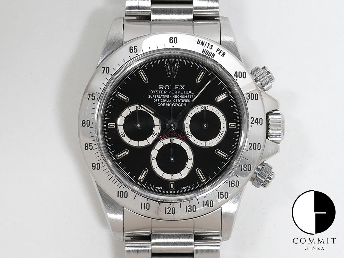ロレックス デイトナ エルプリメロ Ref.16520 SS ブラック文字盤 中古 fj8metgr