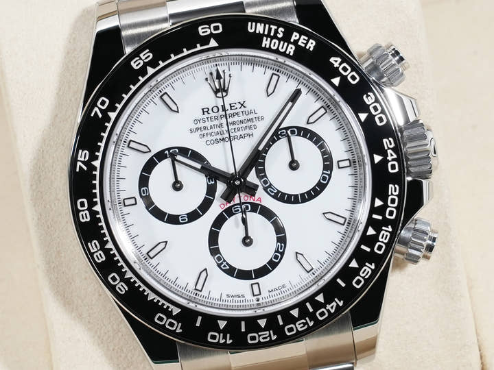 ロレックス デイトナ Ref.126500LN ステンレススチール ホワイト文字盤