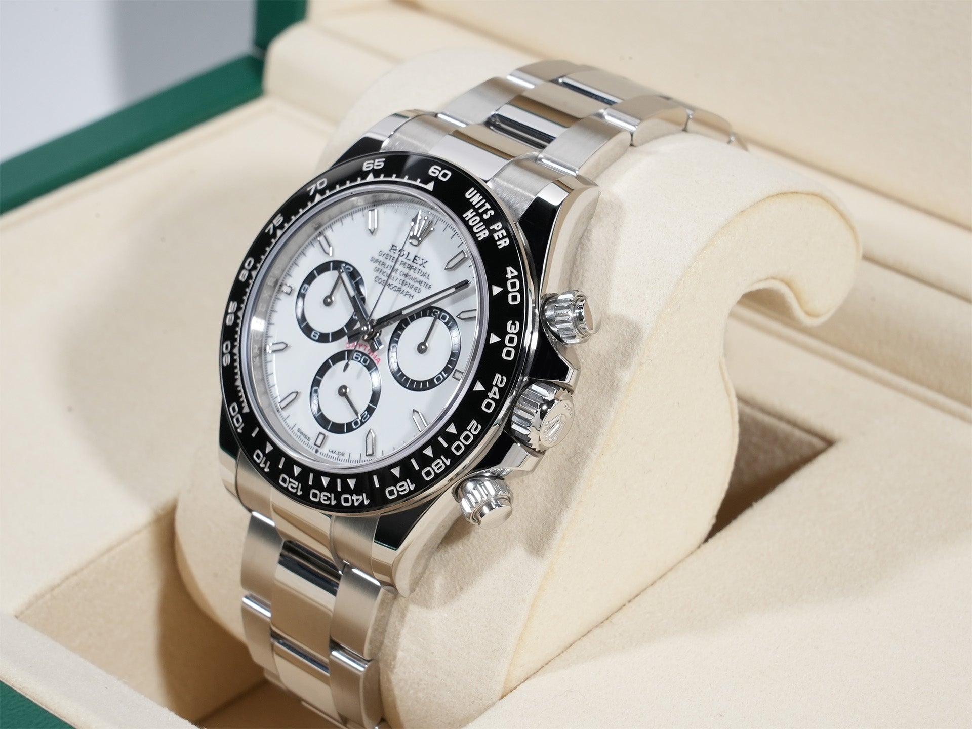 ロレックス デイトナ Ref.126500LN ステンレススチール ホワイト文字盤