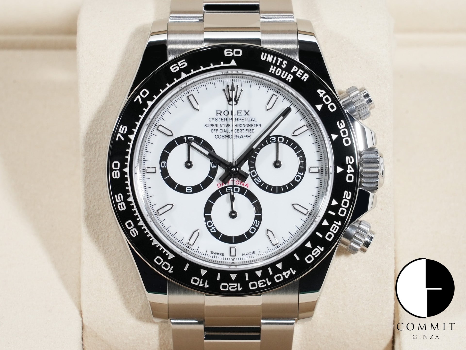 Rolex Daytona Ref. 126500LN Stainless Steel White Dial