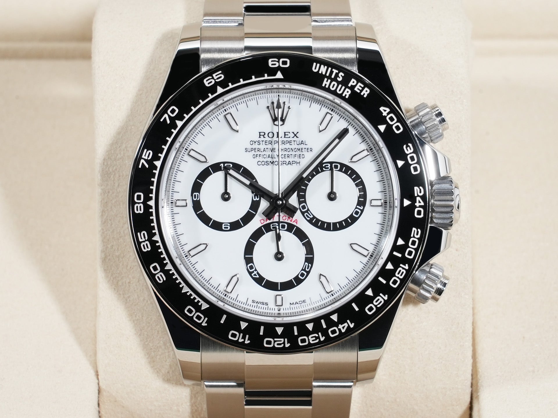 Rolex Daytona Ref. 126500LN Stainless Steel White Dial