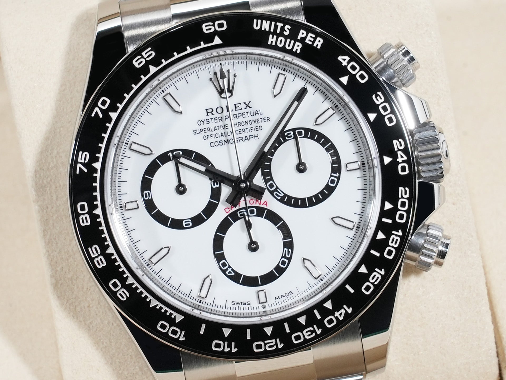 Rolex Daytona Ref. 126500LN Stainless Steel White Dial