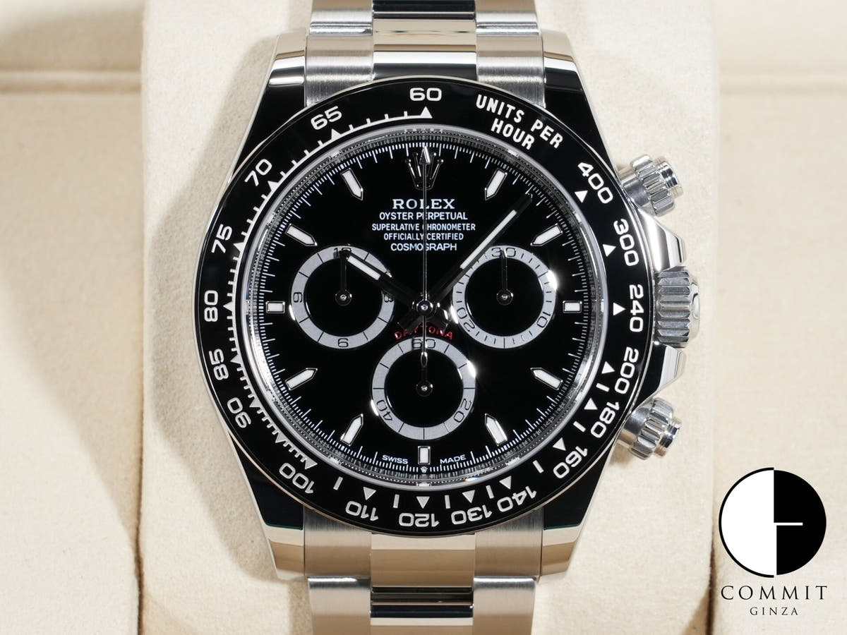 Rolex Daytona Ref. 126500LN Stainless Steel Black Dial
