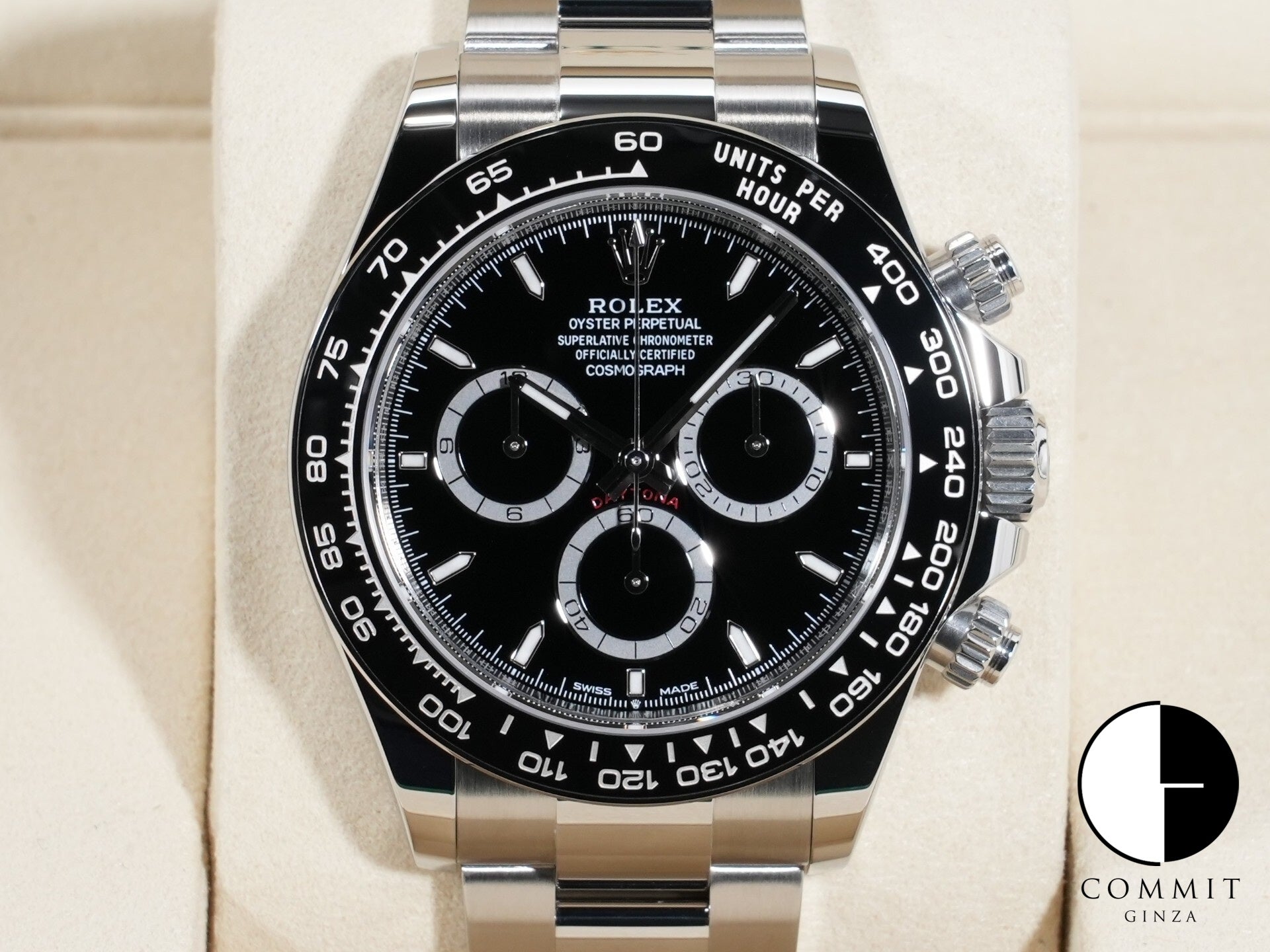 Rolex Daytona Ref. 126500LN Stainless Steel Black Dial