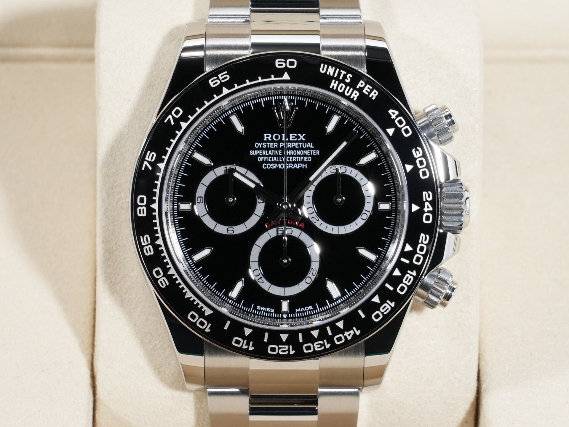 Rolex Daytona Ref. 126500LN Stainless Steel Black Dial