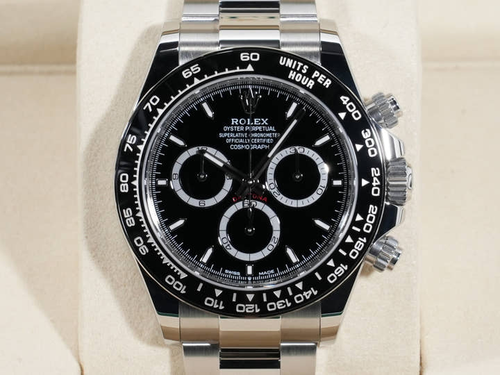 ロレックス デイトナ Ref.126500LN ステンレススチール ブラック文字盤