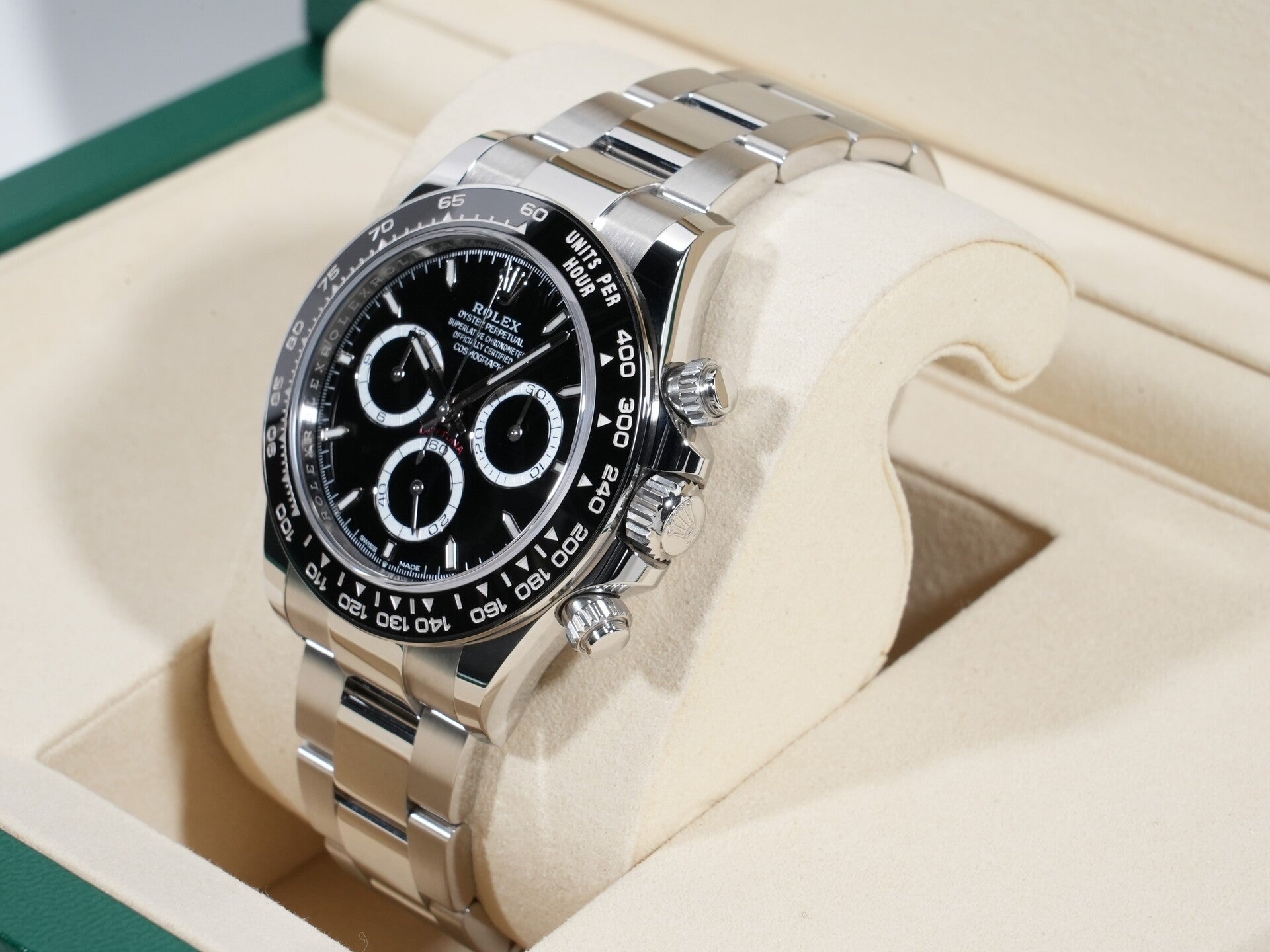 ロレックス デイトナ Ref.126500LN ステンレススチール ブラック文字盤