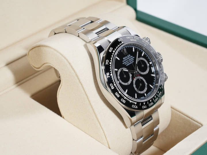 ロレックス デイトナ Ref.126500LN ステンレススチール ブラック文字盤