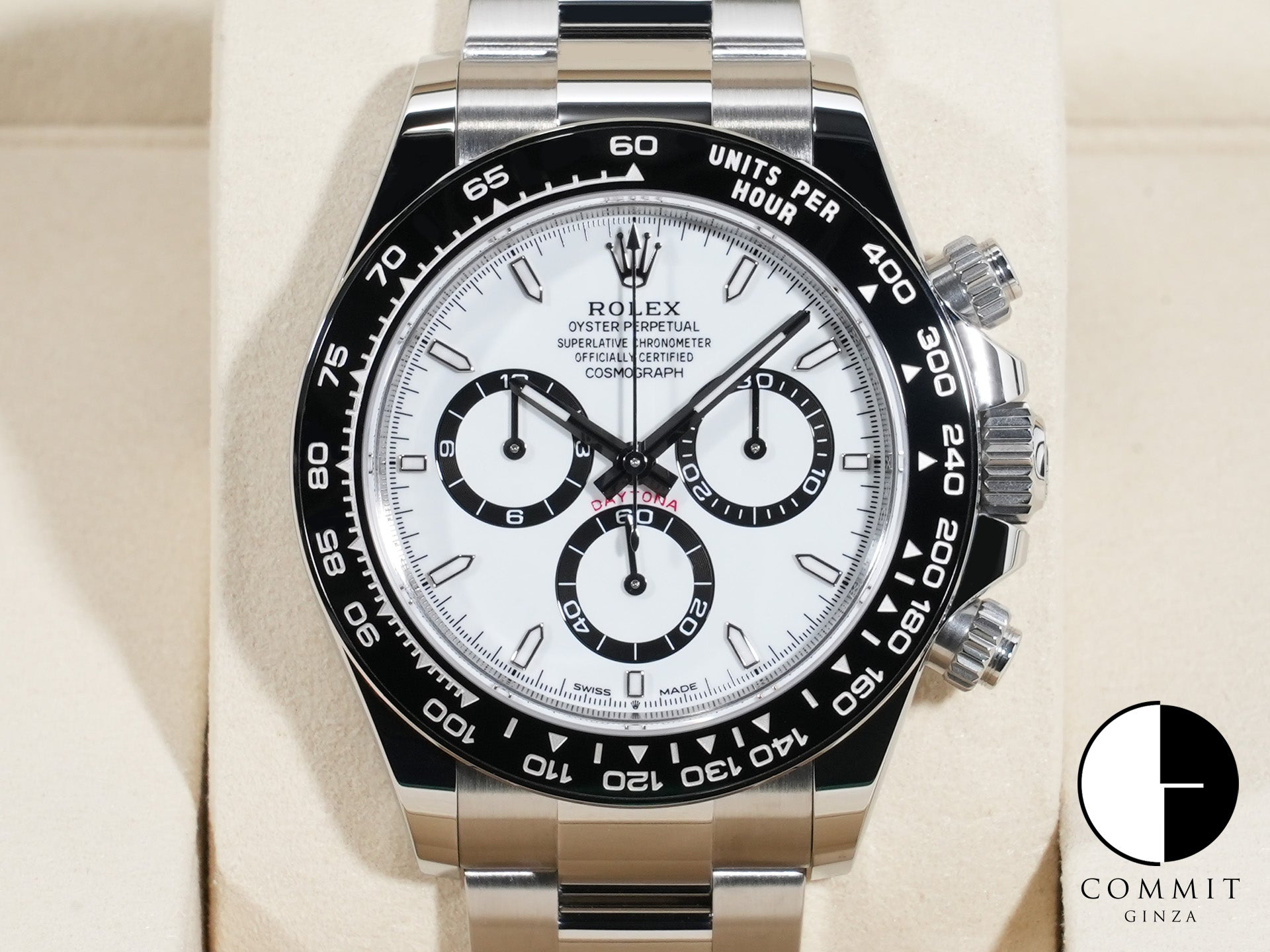 Rolex Daytona Ref. 126500LN Stainless Steel White Dial