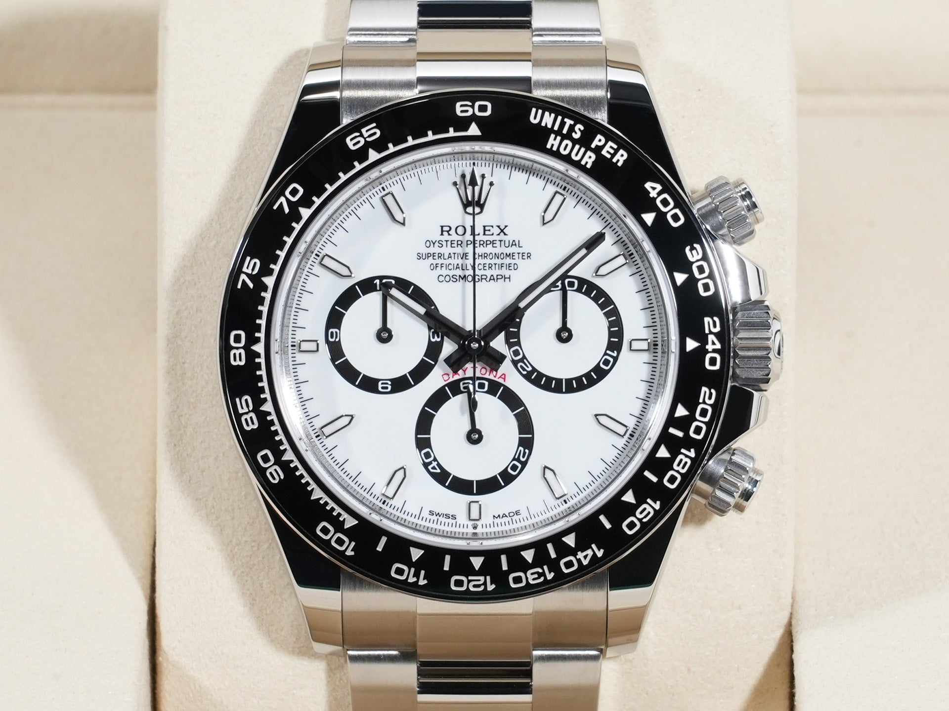 Rolex Daytona Ref. 126500LN Stainless Steel White Dial