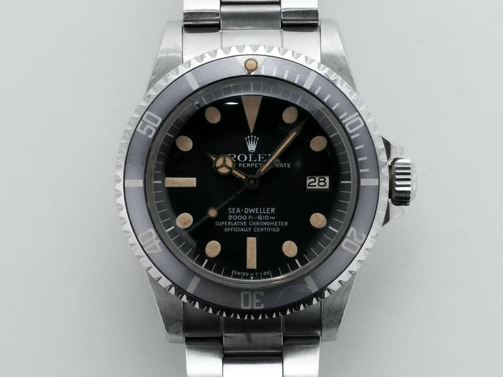 Rolex Sea-Dweller Ref. 1665 Stainless Steel Black Dial