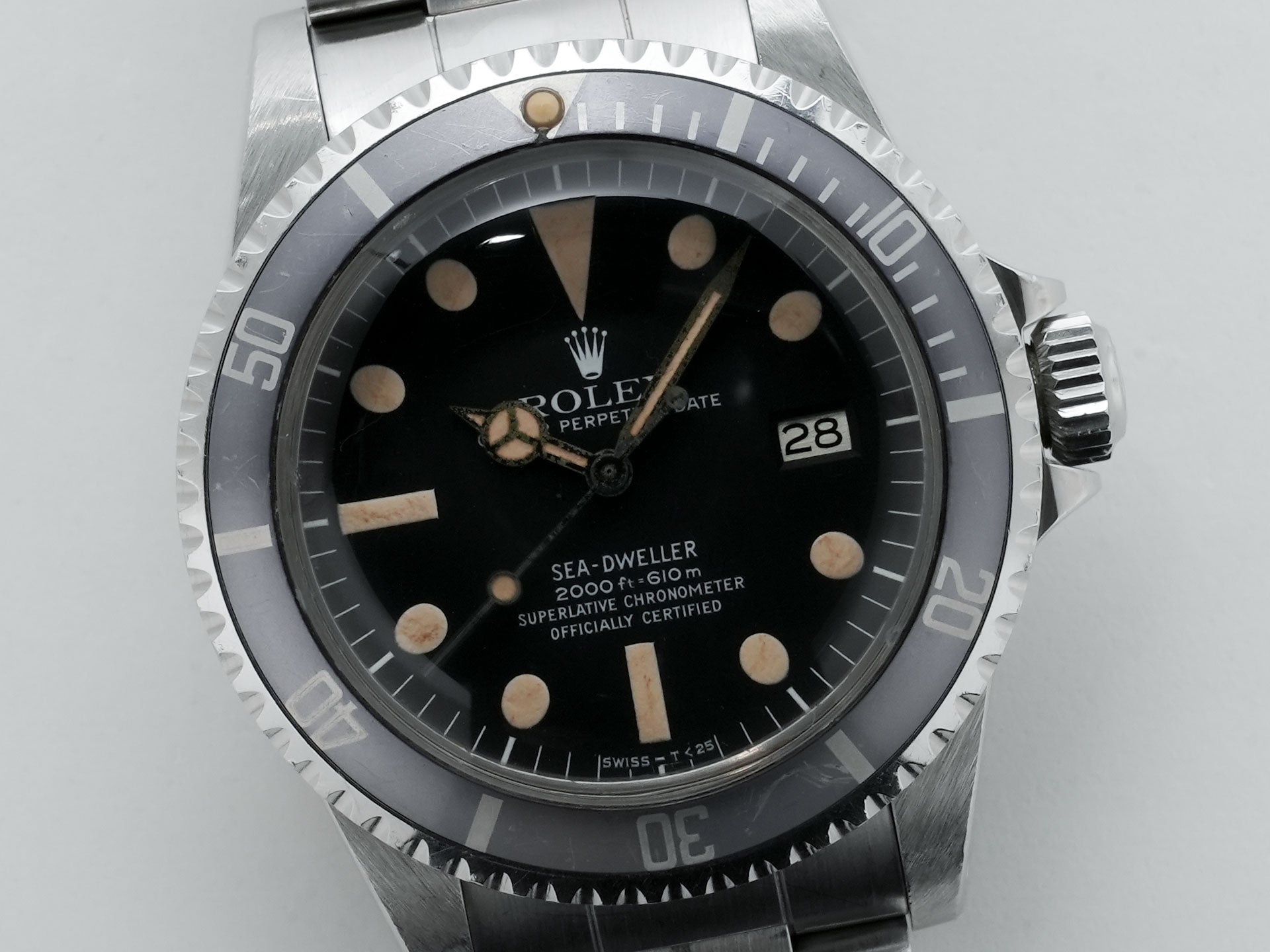 ロレックス シードゥエラー Ref.1665 SS ブラック文字盤 中古 jhyp35ac