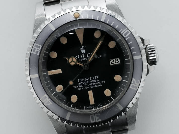 Rolex Sea-Dweller Ref. 1665 Stainless Steel Black Dial