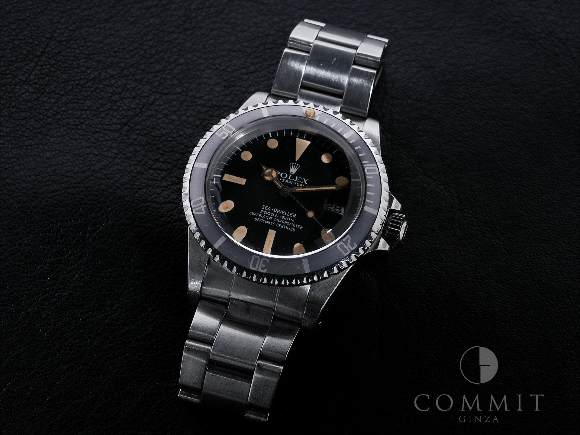 ロレックス シードゥエラー Ref.1665 SS ブラック文字盤 中古 jhyp35ac