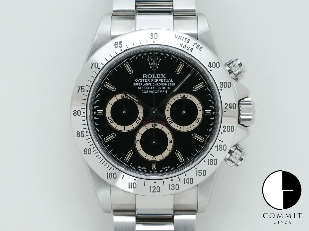 Rolex Daytona El Primero Ref.16520 SS Black Dial Used cvyg5ftr
