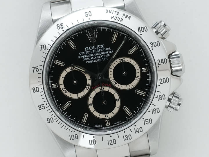 ロレックス デイトナ エルプリメロ Ref.16520 ステンレススチール ブラック文字盤