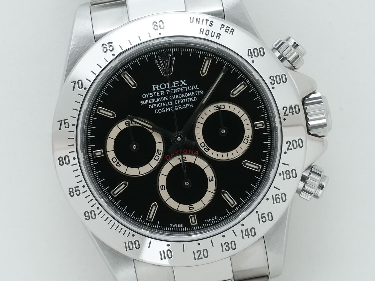 Rolex Daytona El Primero Ref.16520 SS Black Dial Used cvyg5ftr