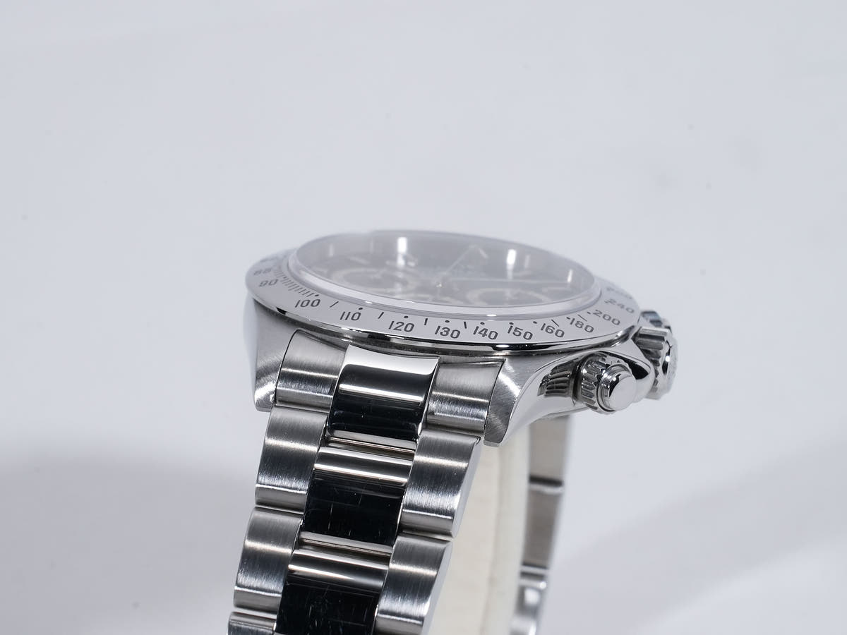 Rolex Daytona El Primero Ref.16520 SS Black Dial Used cvyg5ftr