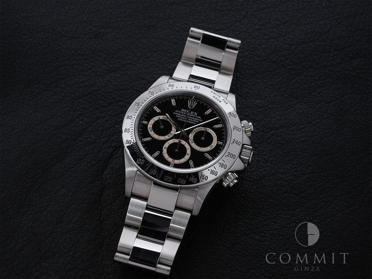 Rolex Daytona El Primero Ref.16520 SS Black Dial Used cvyg5ftr