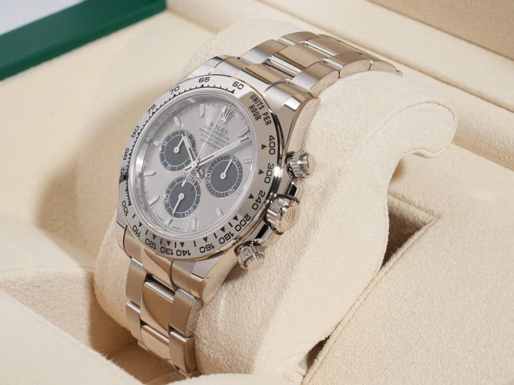 Rolex Daytona Ref. 126509 White Gold Steel x Bright Black Dial