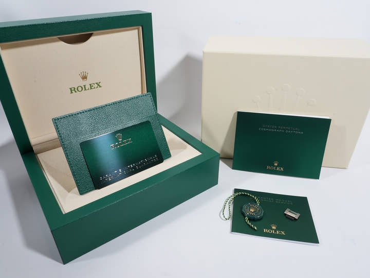 Rolex Daytona Ref. 126509 White Gold Steel x Bright Black Dial