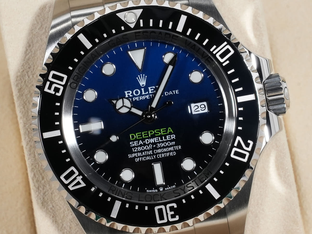 ロレックス シードゥエラー ディープシー Ref.126660 SS D-BLUE文字盤 美品 kejyygss