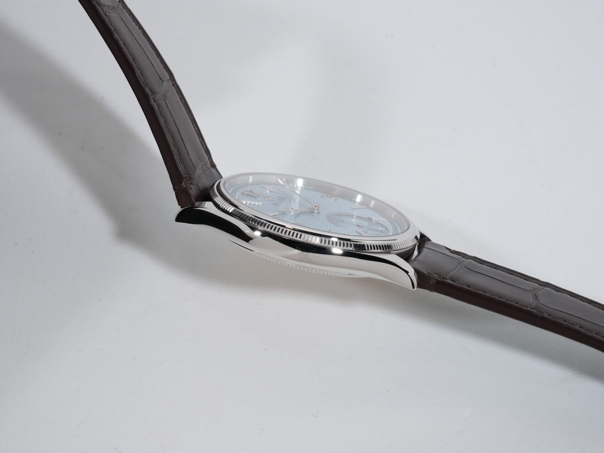 ロレックス 1908 Ref.52506 PT アイスブルー文字盤 未使用 iuuk6vra