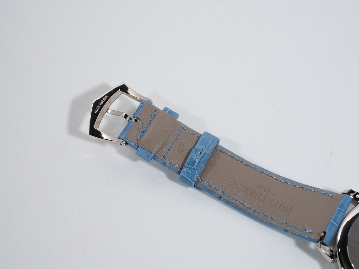 Patek Philippe Calatrava Grand Exhibition Tokyo 2023 Ref.6127G-010/7127G-010 18KWG Rack Light Blue (Sky Blue) Lilac Tone (Purple) Dial Excellent Condition 284kc7ij